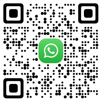 رمز QR للتواصل عبر واتساب